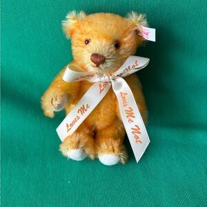 STEIFF "MINI LOVES ME, LOVES ME NOT" 666780 YELLOW TIPPED MOHAIR 2002 6 “ LE